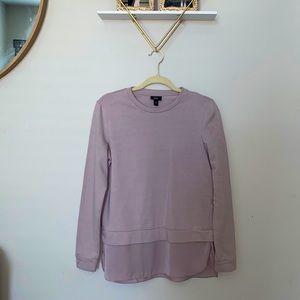 washed out pinkish/purplish color’d long sleeve